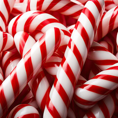 Delicious Crimson Holiday Confection: Close-up of Sugary Treats and Pastry generated with AI