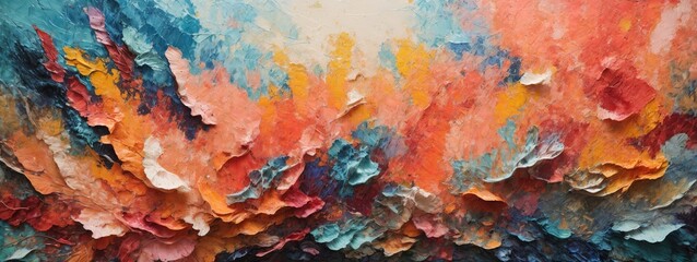 Watercolor background of marine coral - obrazy, fototapety, plakaty