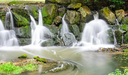 waterfall in the park