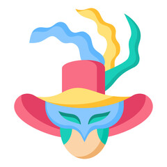 Venice Carnival Icon