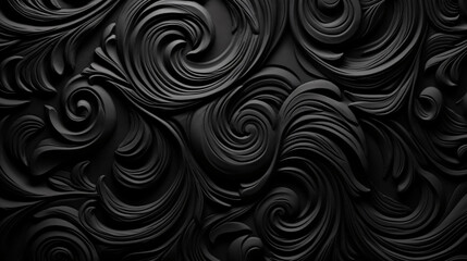 Black Textured Background for Modern Designs and Aesthetic Visual Projects.