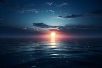 sunrise over sea