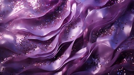 Vibrant swirls of lilac, violet, and magenta dance across the abstract canvas of this purple...