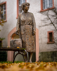 Statue in Hüfingen im Schwarzwald