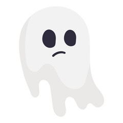 cute ghost boo illustration