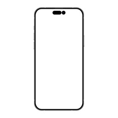 smartphone white screen illustration