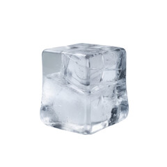 Obraz premium ice cubes cut out background