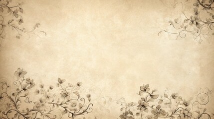  a picture of a wall with flowers and vines on it.  generative ai