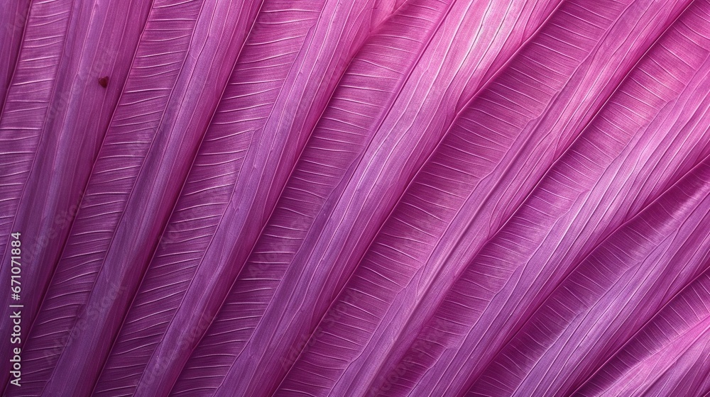 Poster a close up of a pink feathered object with a red background. generative ai