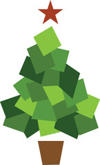 Chistmas tree illustration