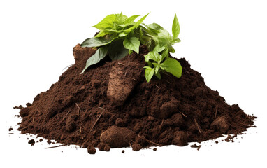 Fertile Soil from Compost Transparent PNG