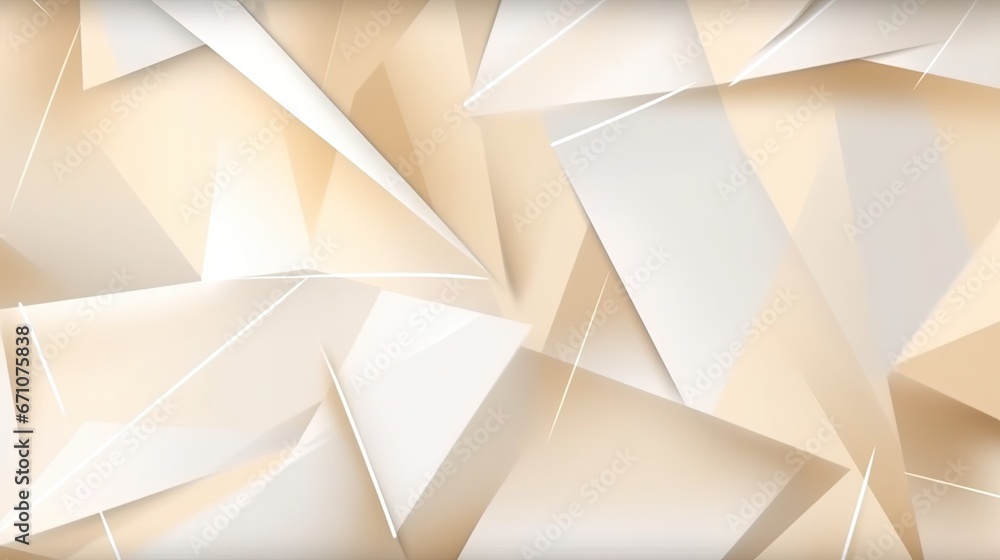 Poster an abstract beige background with a lot of white lines on it. generative ai