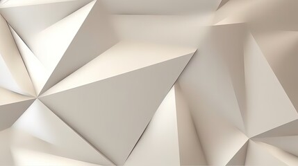  an abstract white background with a lot of small triangles on it.  generative ai