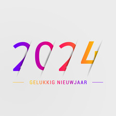 2024 - gelukkig nieuwjaar 2024