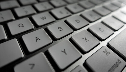 Apple Keyboard Closeup