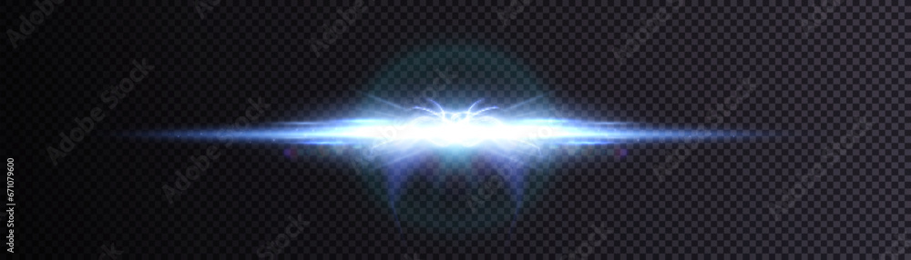 Poster abstract flash of light with elements of electric discharge, lightning. high current, power. vector 