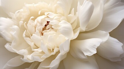  a large white flower is shown in this image, it looks like it is blooming.  generative ai