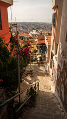 ulica grecja piękna okolica saloniki - obrazy, fototapety, plakaty
