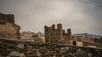 ruiny ulica grecja piękna okolica saloniki © Tymoteusz