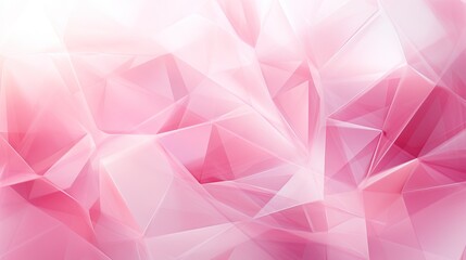  a pink abstract background with a lot of small triangles on it.  generative ai