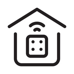 Internet of Things icon with line style, perfect for web and presentation etc.