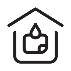 Water Management icon with line style, perfect for web and presentation etc.