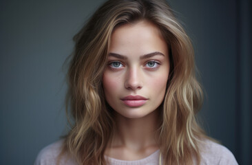 Naklejka premium Portrait of a young working woman