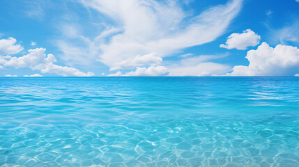 Obraz premium Beautiful Maldives Beach with Sky.