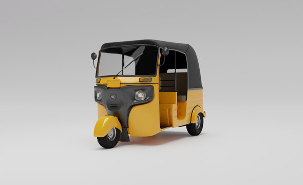 Bajaji with three wheels Transportation  |  Downloads