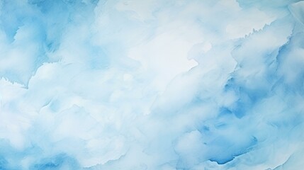 Obraz premium Abstract watercolor paint background grunge texture light blue color