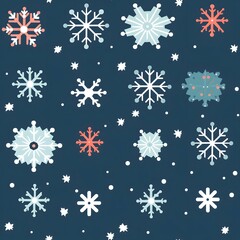 Christmas Seamless tile pattern gift wrap background design