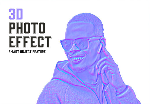 3D Photo Relief Effect