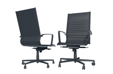 Realistic Office Chair - 3D render