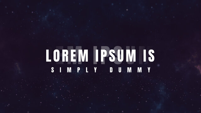 Minimal Text Animation