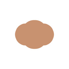 Simply Shape Cloud Bubble Ornament