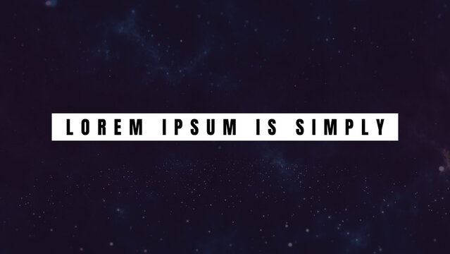 Minimalist Text Animation