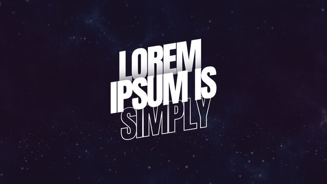 Fast Text Animation