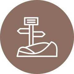 Desert Direction Icon