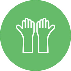 Obraz premium Raise Hand Icon