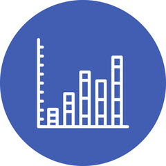 Stacked Bar Chart Icon