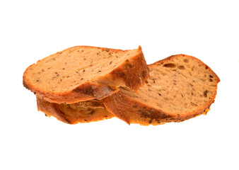 bread isolated on white background