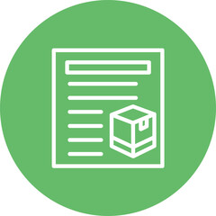 Delivery Note Icon