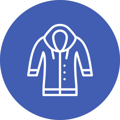 Man Raincoat Icon