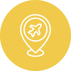 Obraz premium Location Icon