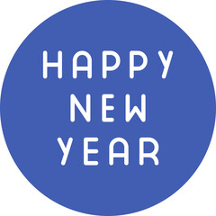 Happy New Year Icon