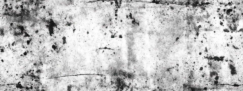 Seamless light distressed dust, smudges, speckles stains dirty urban grunge background texture. Grainy gritty monochrome black white aged photo effect noise pattern overlay.