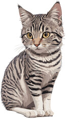 Obraz premium Cartoon Cat 