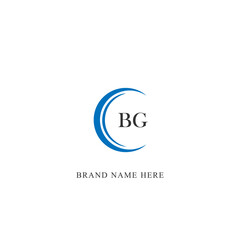 BG logo. B G design. White BG letter. BG, B G letter logo design. Initial letter BG linked circle uppercase monogram logo.2 latter 