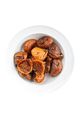 fig dried fruit figs smoked cooking appetizer meal food snack on the table copy space food background rustic top view  