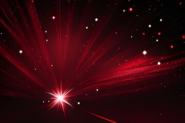 Red glitter abstract background, horizontal composition